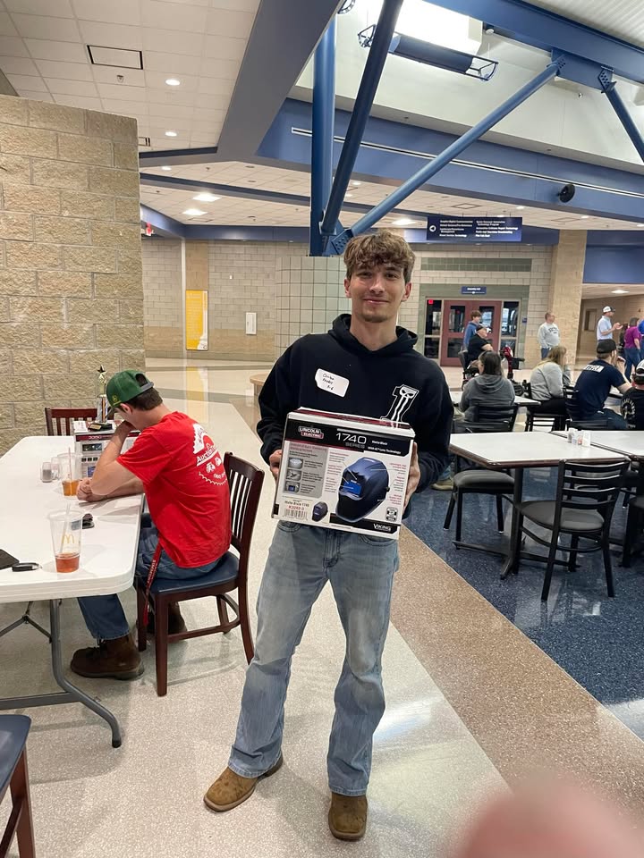 Clinton Rhodes welding